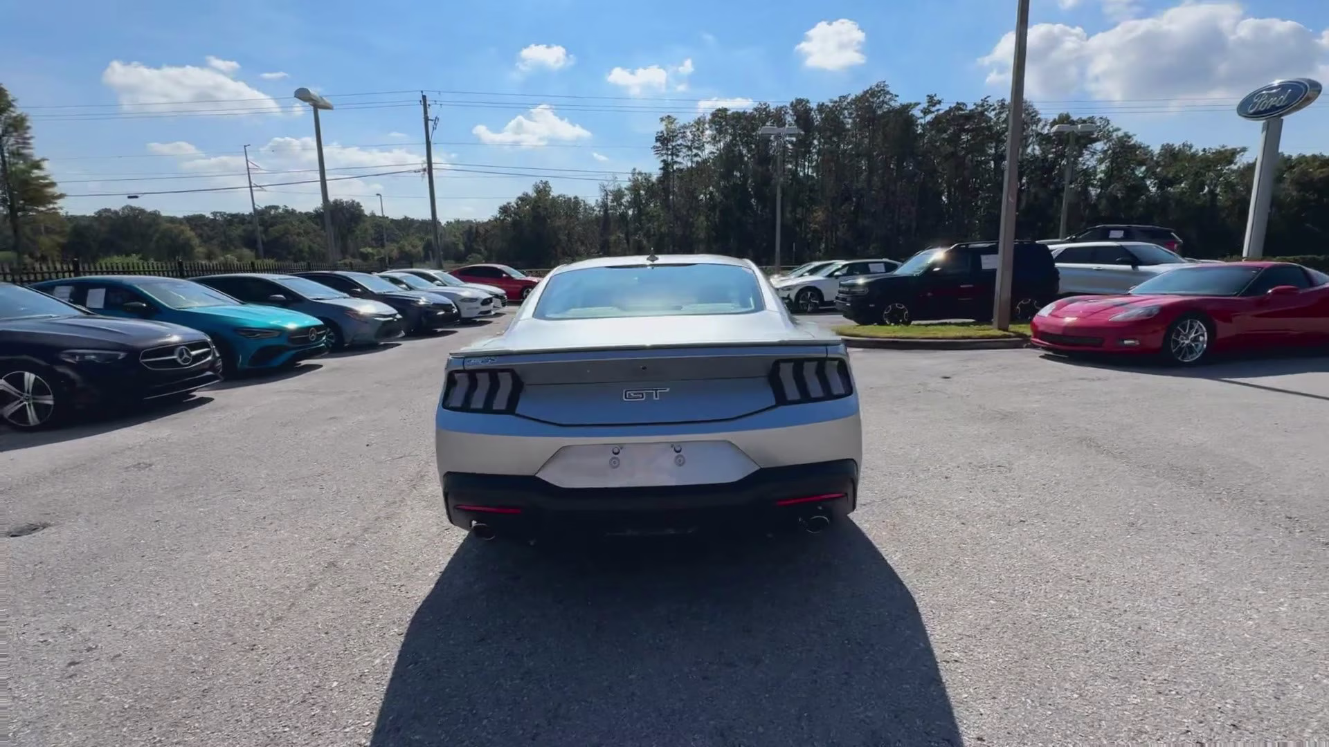 2026 Iconic Silver Metallic Ford Mustang GT Premium RWD Coupe