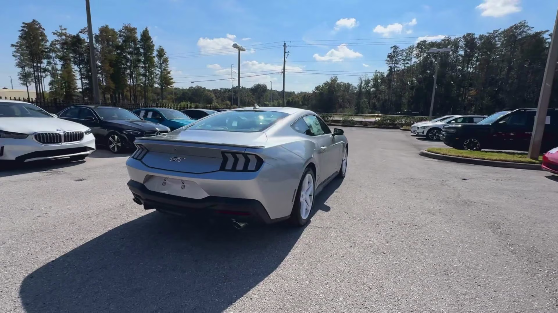 2026 Iconic Silver Metallic Ford Mustang GT Premium RWD Coupe