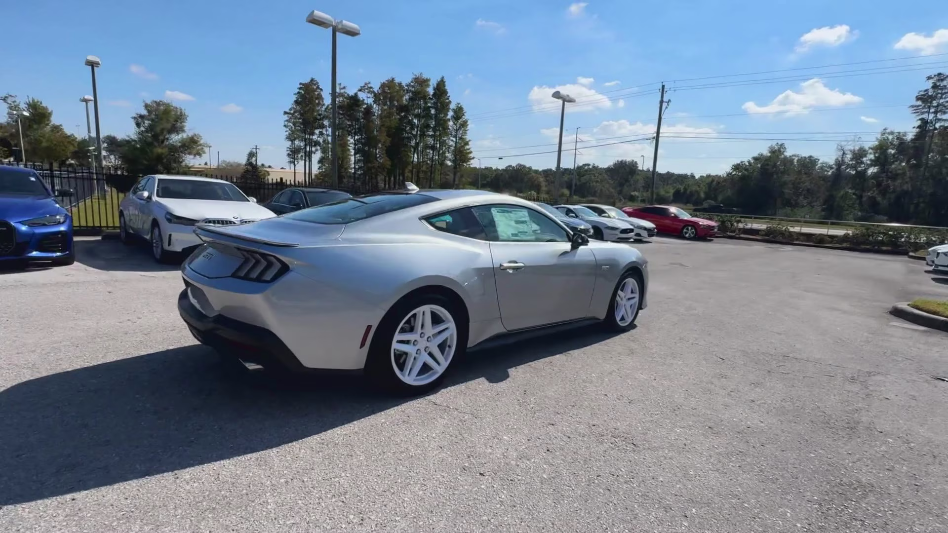 2026 Iconic Silver Metallic Ford Mustang GT Premium RWD Coupe
