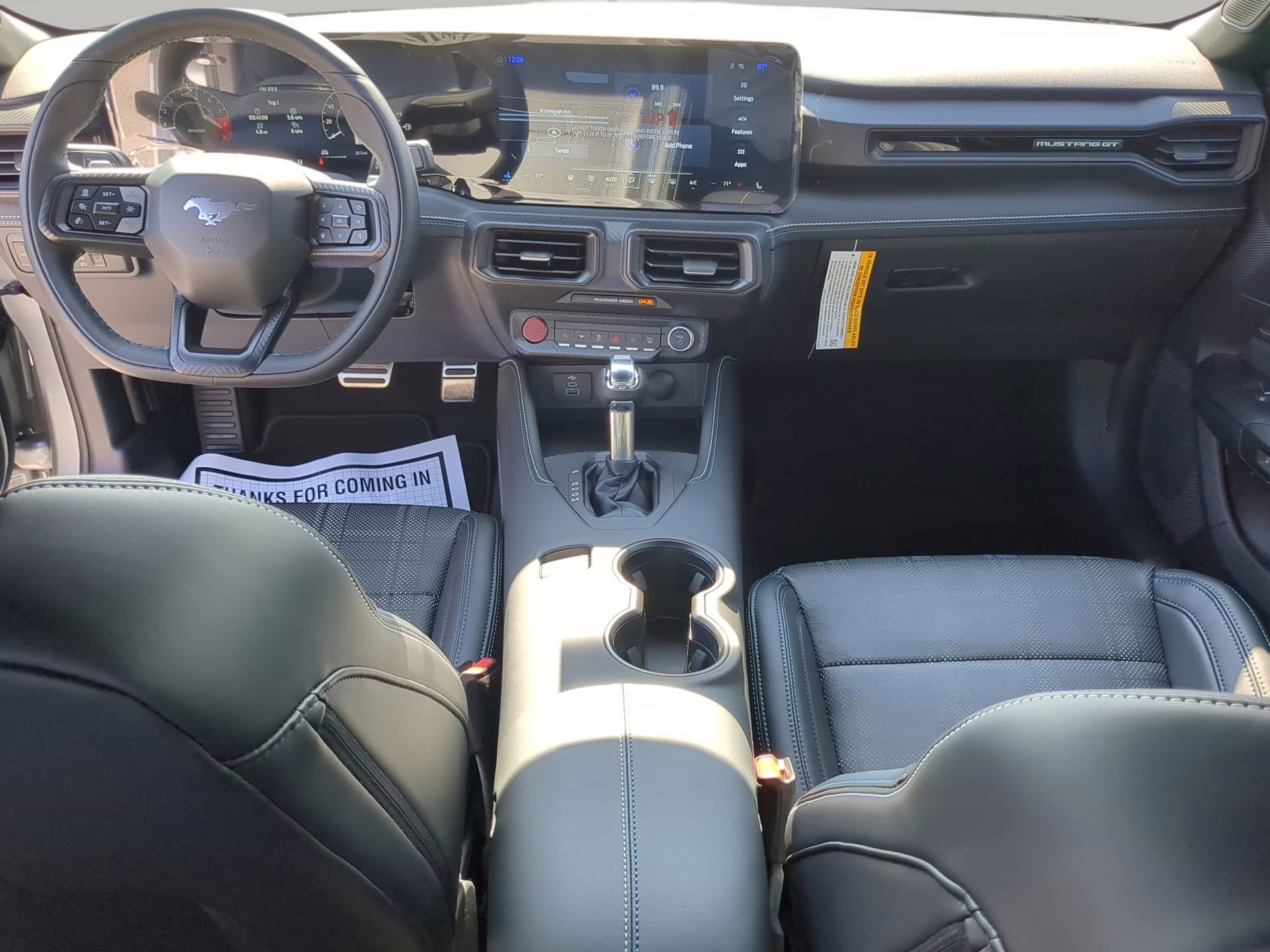 2026 Iconic Silver Metallic Ford Mustang GT Premium RWD Coupe