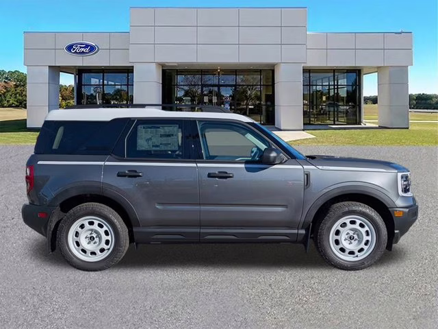 2025 Gray Metallic Ford Bronco Sport Heritage 4X4 SUV