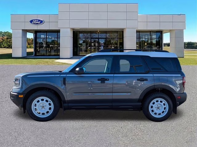 2025 Gray Metallic Ford Bronco Sport Heritage 4X4 SUV