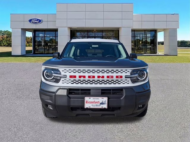 2025 Gray Metallic Ford Bronco Sport Heritage 4X4 SUV