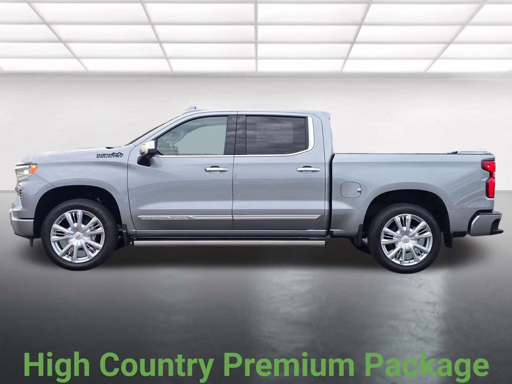 2026 Sterling Gray Metallic Chevrolet Silverado 1500 High Country 4X4 Truck