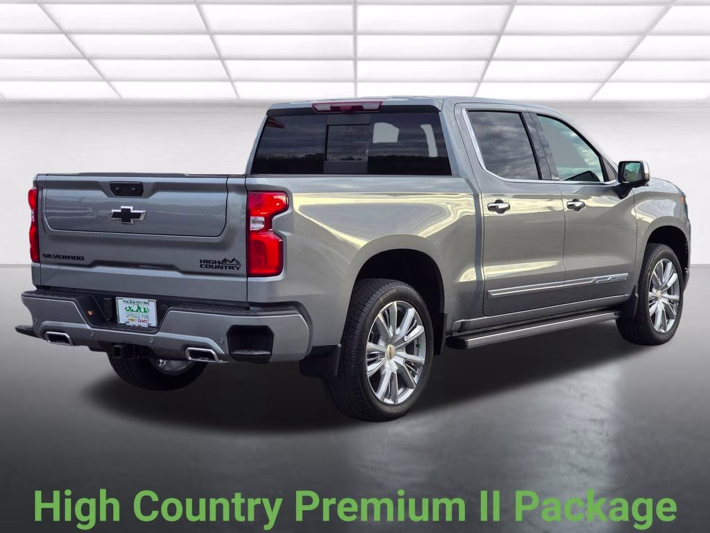2026 Sterling Gray Metallic Chevrolet Silverado 1500 High Country 4X4 Truck
