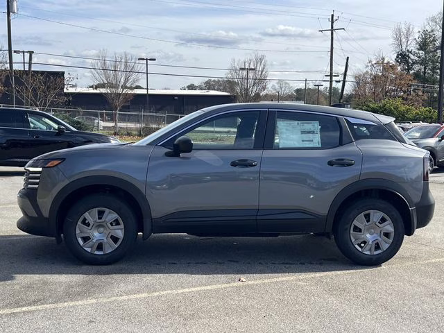 2026 Gun Metallic Nissan Kicks S FWD SUV