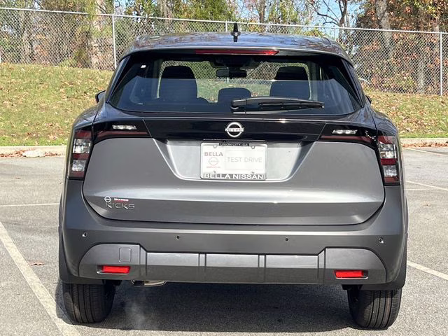 2026 Gun Metallic Nissan Kicks S FWD SUV