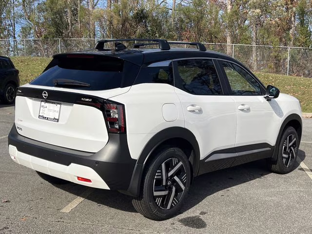 2026 Aspen White/Super Black Nissan Kicks SV FWD SUV