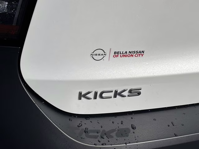 2026 Aspen White/Super Black Nissan Kicks SV FWD SUV