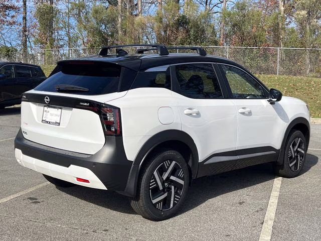 2026 Aspen White/Super Black Nissan Kicks SV FWD SUV