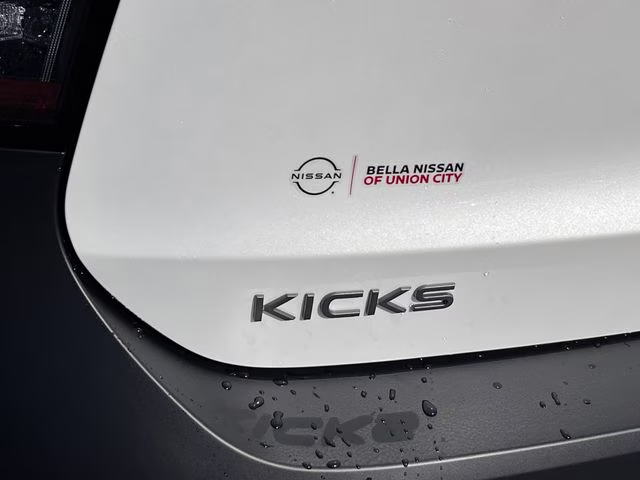 2026 Aspen White/Super Black Nissan Kicks SV FWD SUV
