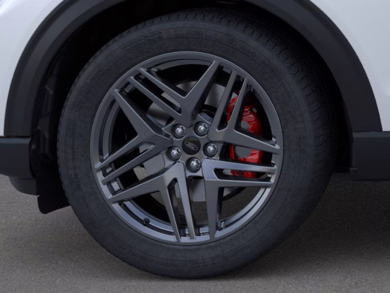 2026 Star White Metallic Tri-Coat Ford Explorer ST 4X4 SUV