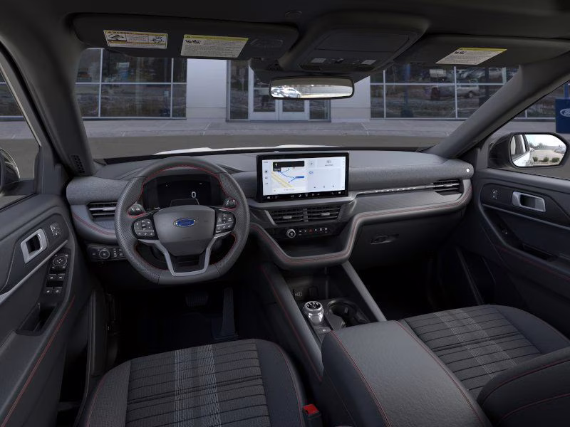 2026 Space White Metallic Ford Explorer ST-Line 4X4 SUV