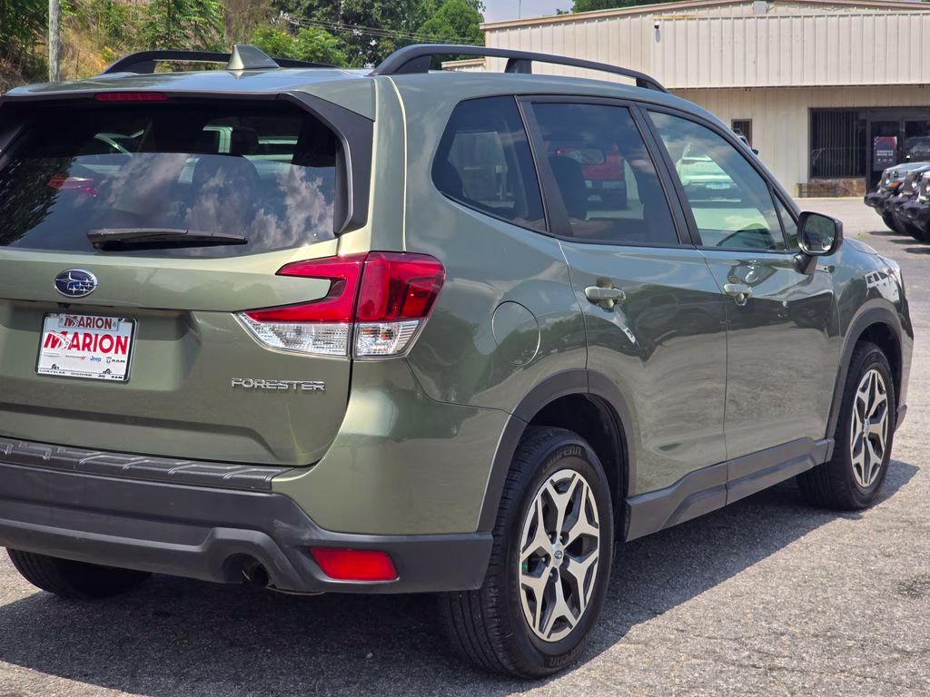 2021 Jasper Green Metallic Subaru Forester Premium AWD SUV