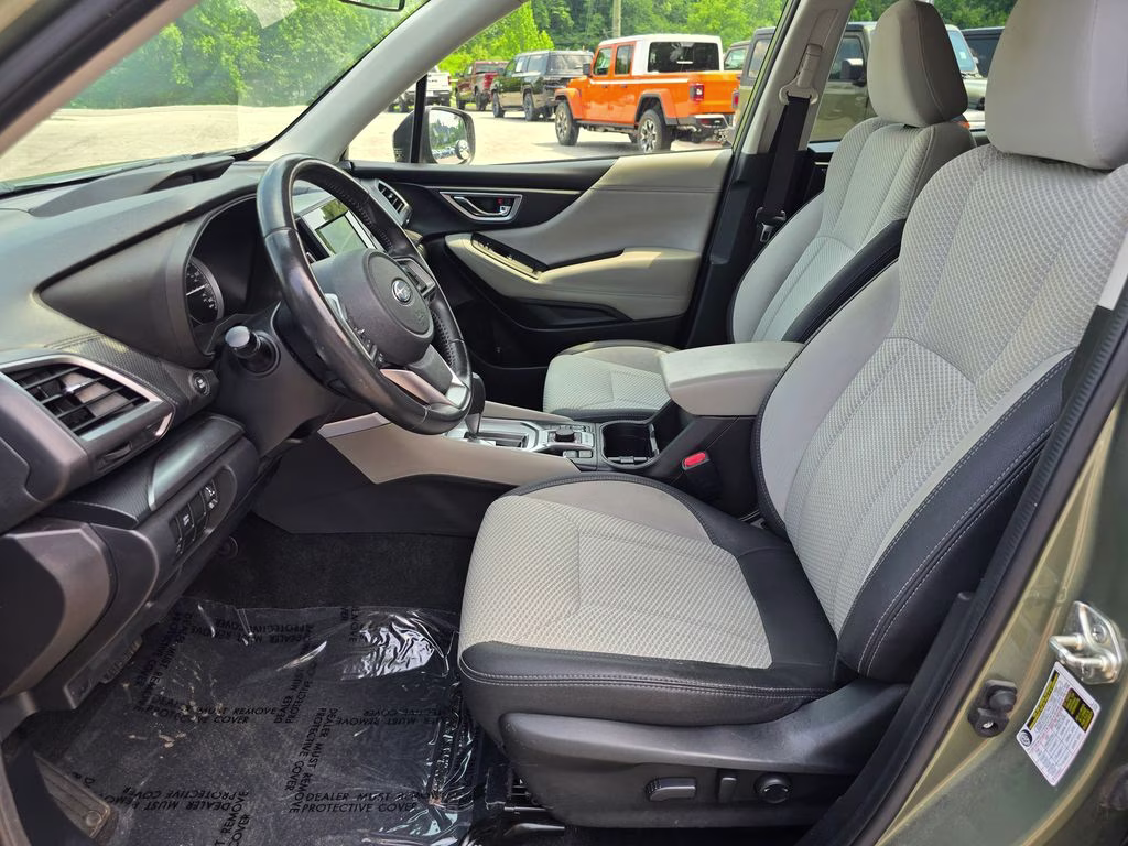 2021 Jasper Green Metallic Subaru Forester Premium AWD SUV