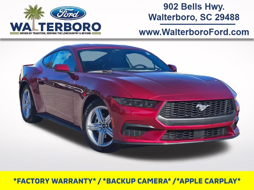 2026 Molten Magenta Metallic Tinted Clearcoat Ford Mustang EcoBoost Premium RWD Coupe