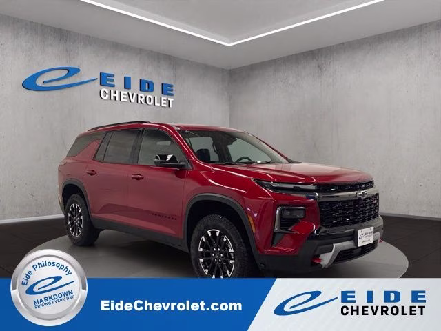 2026 Radiant Red Tintcoat Chevrolet Traverse Z71 AWD SUV