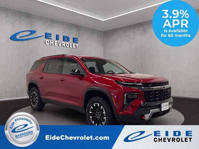 2026 Radiant Red Tintcoat Chevrolet Traverse Z71 AWD SUV