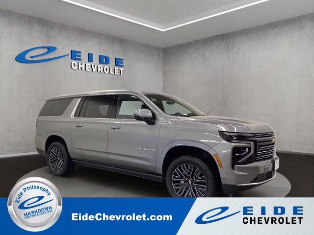 2026 Sterling Gray Metallic Chevrolet Suburban High Country 4X4 SUV