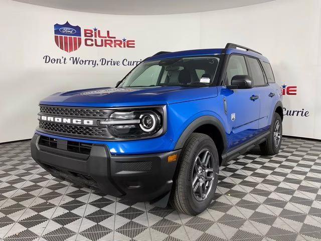 2025 Blue Metallic Ford Bronco Sport Big Bend 4X4 SUV