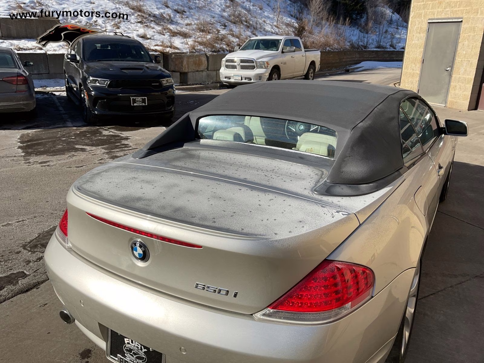 2005 Mineral Silver Metallic BMW 6 Series 645Ci RWD Convertible