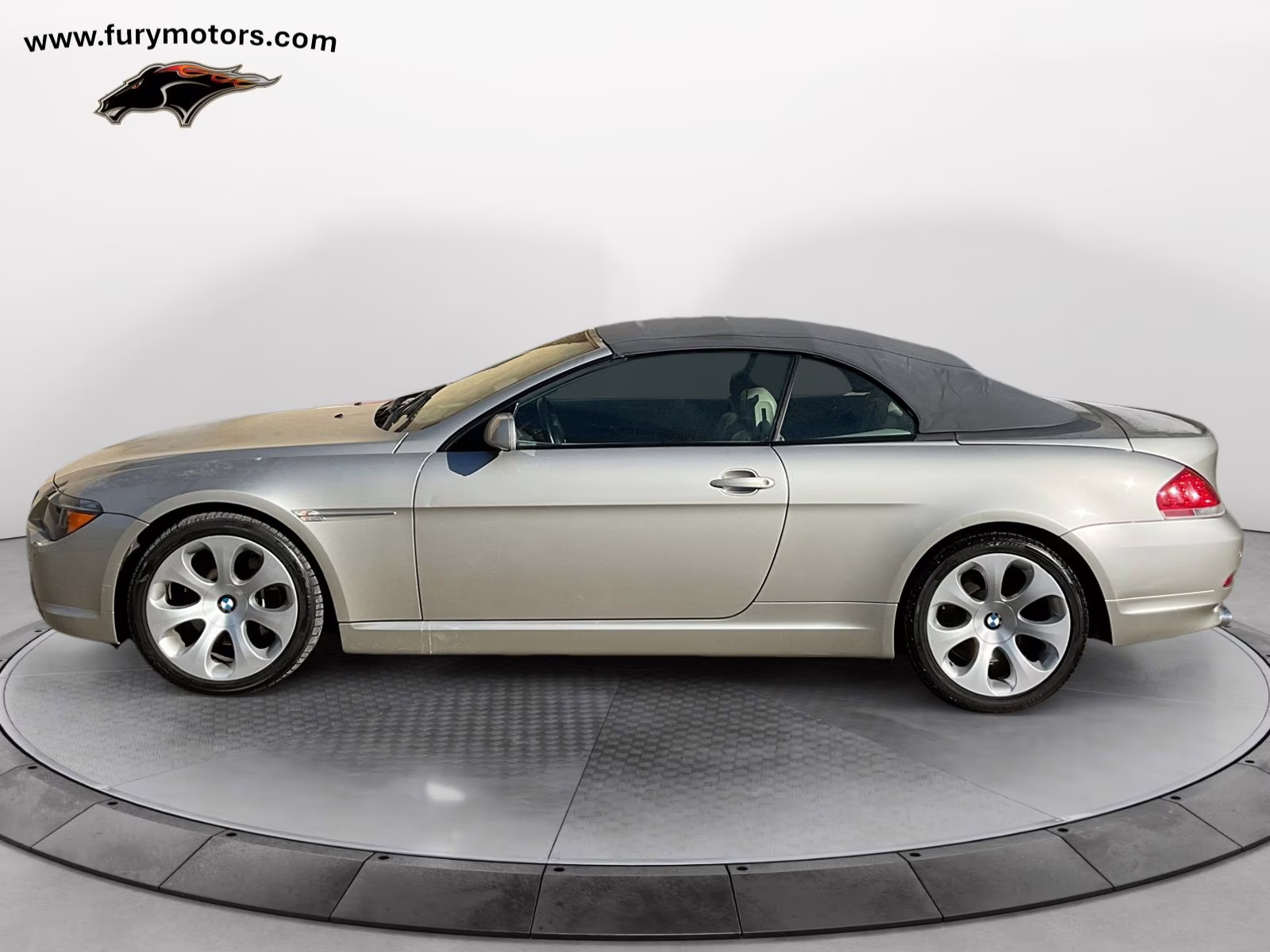2005 Mineral Silver Metallic BMW 6 Series 645Ci RWD Convertible