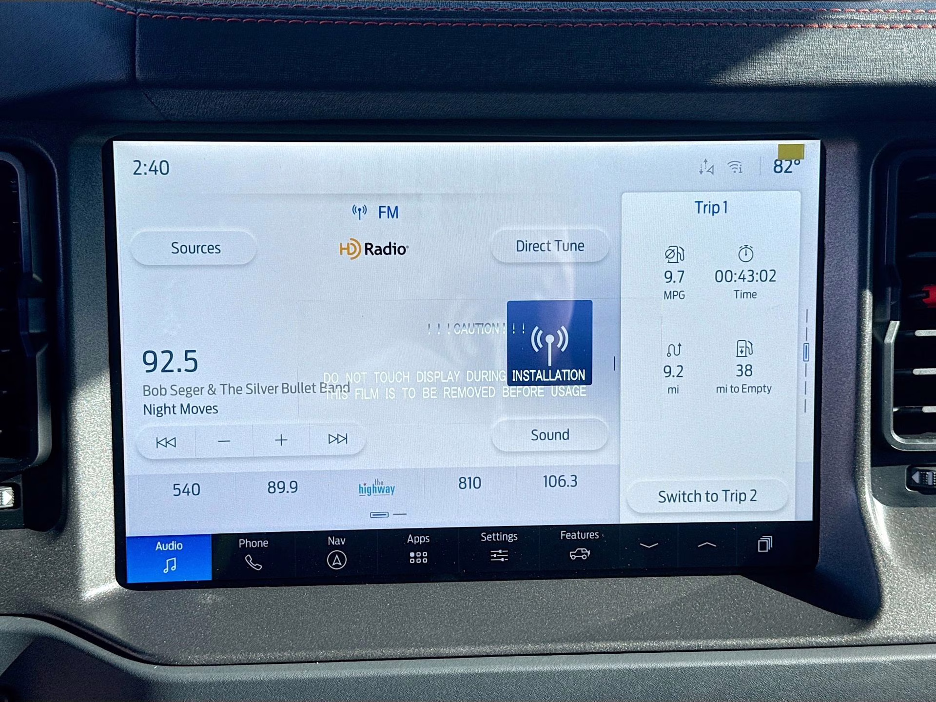 2025 Marsh Gray Ford Bronco Raptor 4X4 SUV