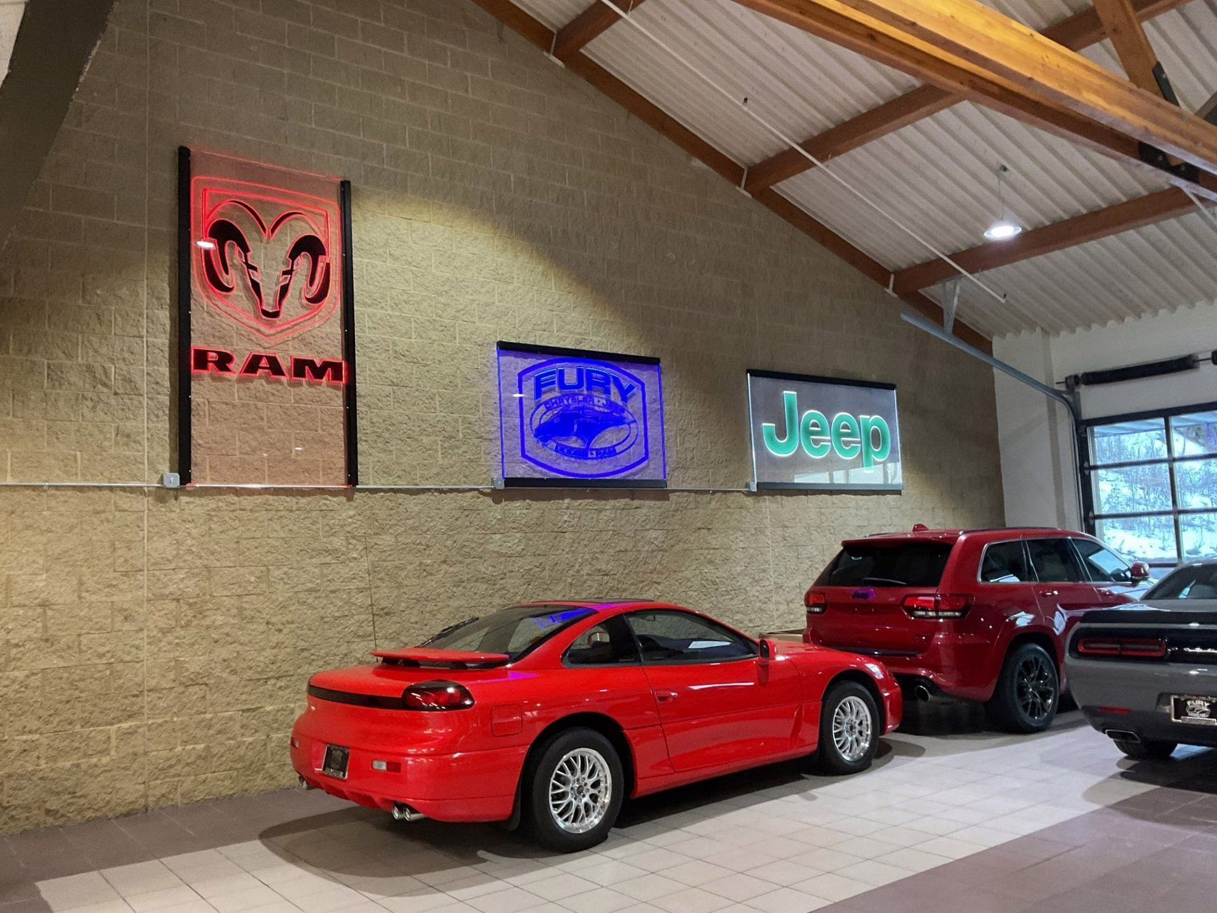 1995 Red Dodge Stealth R/T FWD Hatchback