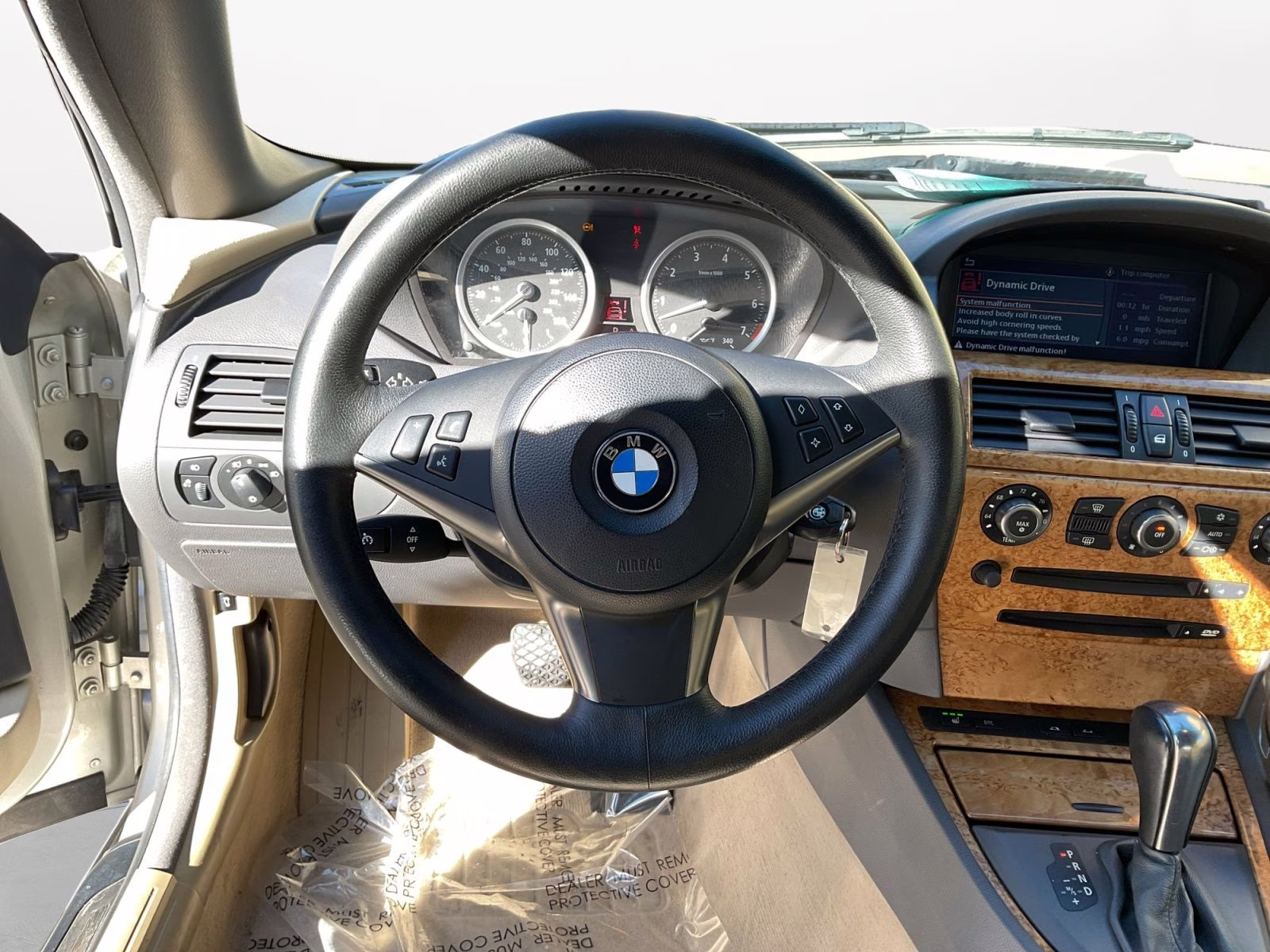 2005 Mineral Silver Metallic BMW 6 Series 645Ci RWD Convertible