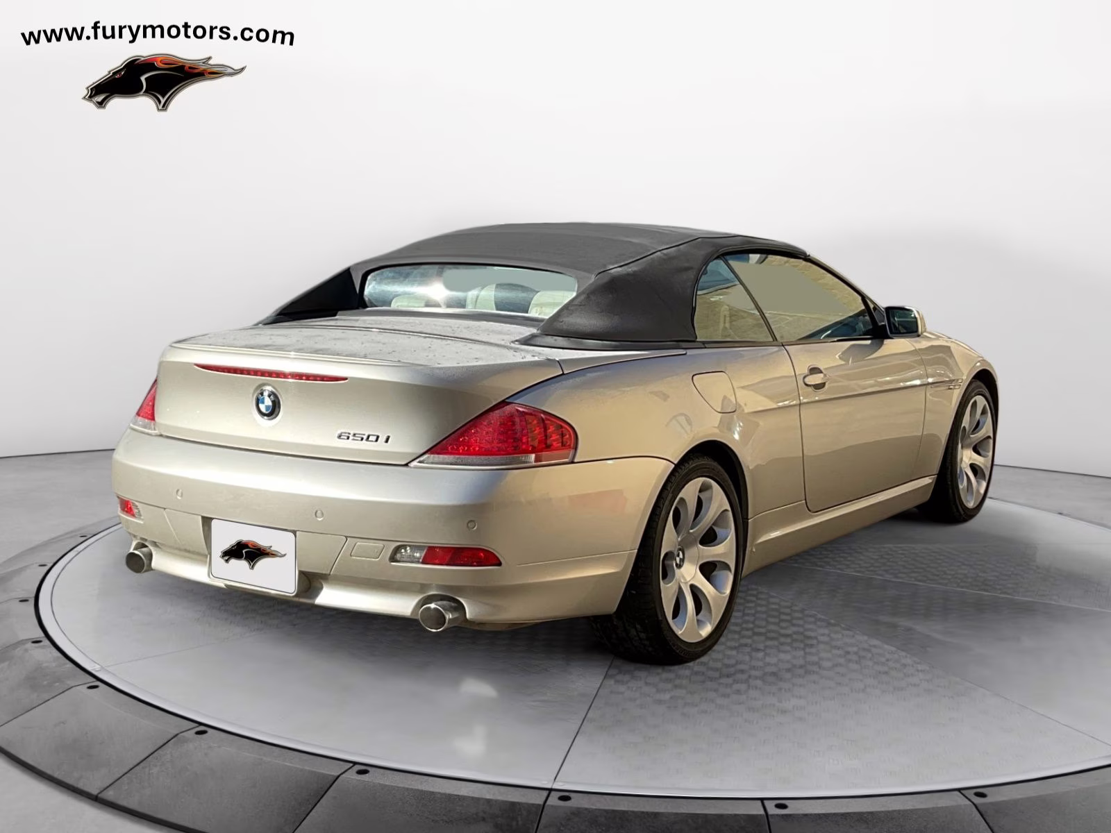2005 Mineral Silver Metallic BMW 6 Series 645Ci RWD Convertible