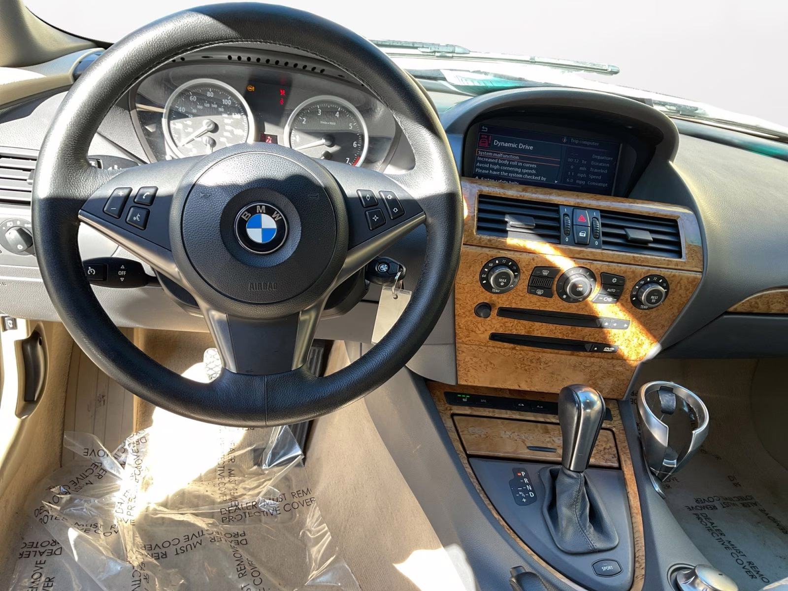 2005 Mineral Silver Metallic BMW 6 Series 645Ci RWD Convertible