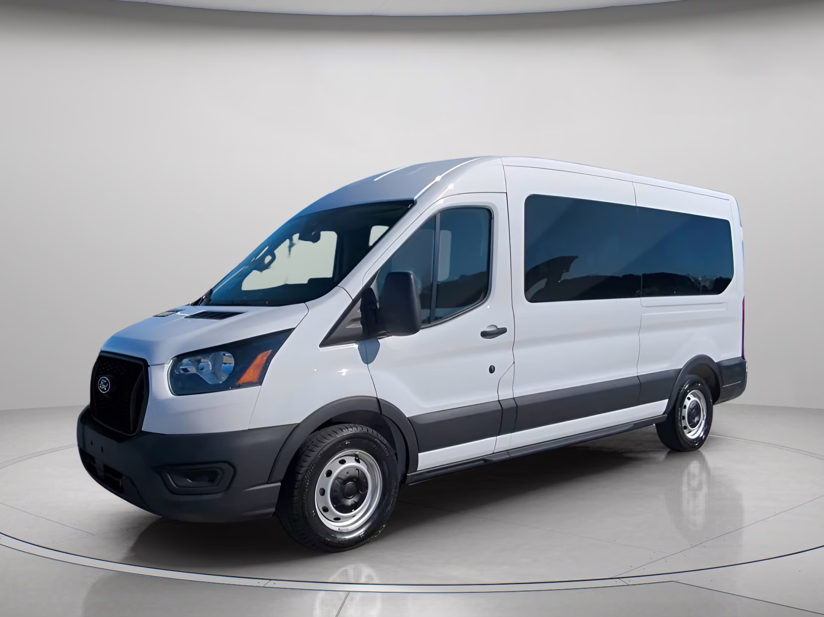 2026 Oxford White Ford Transit Passenger Wagon XL RWD Van
