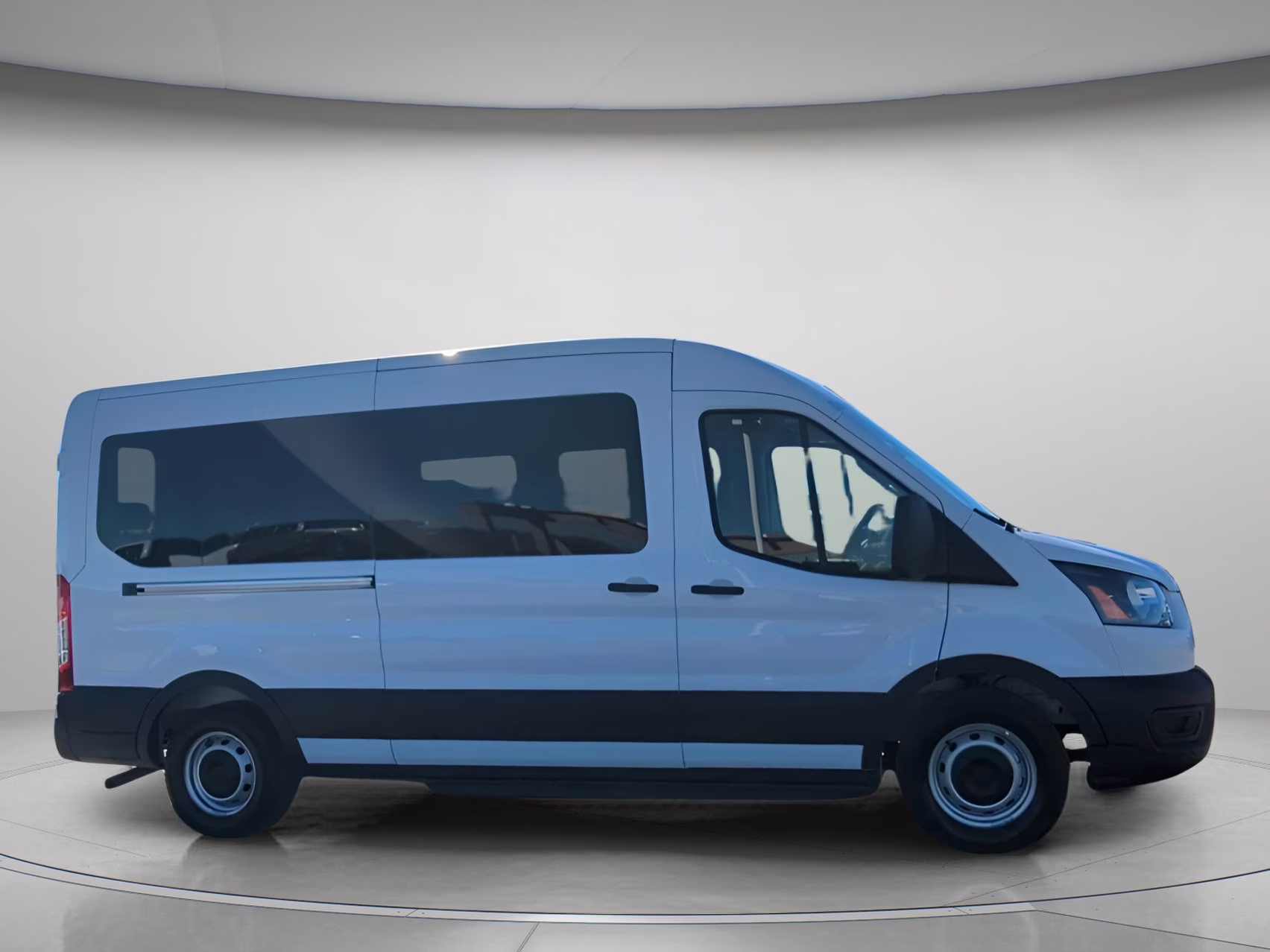 2026 Oxford White Ford Transit Passenger Wagon XL RWD Van