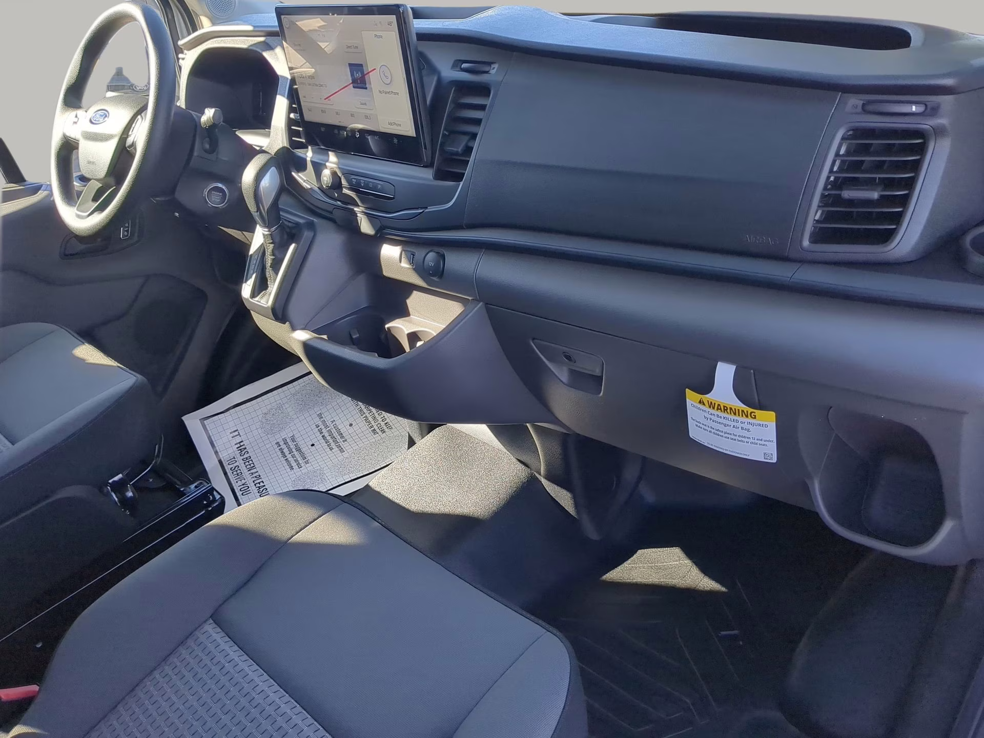 2026 Oxford White Ford Transit Passenger Wagon XL RWD Van