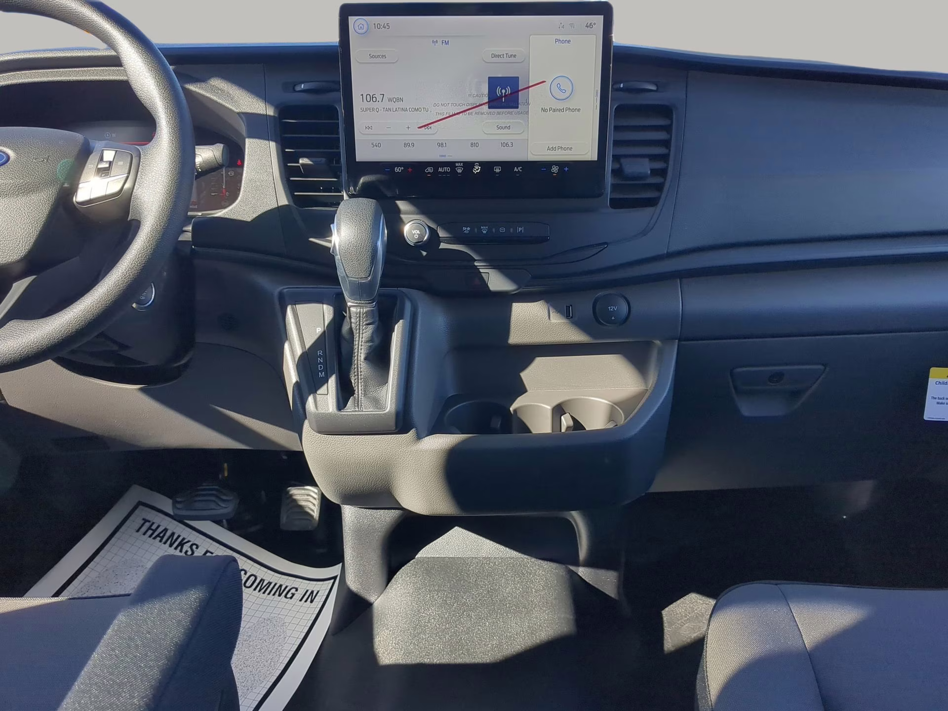 2026 Oxford White Ford Transit Passenger Wagon XL RWD Van