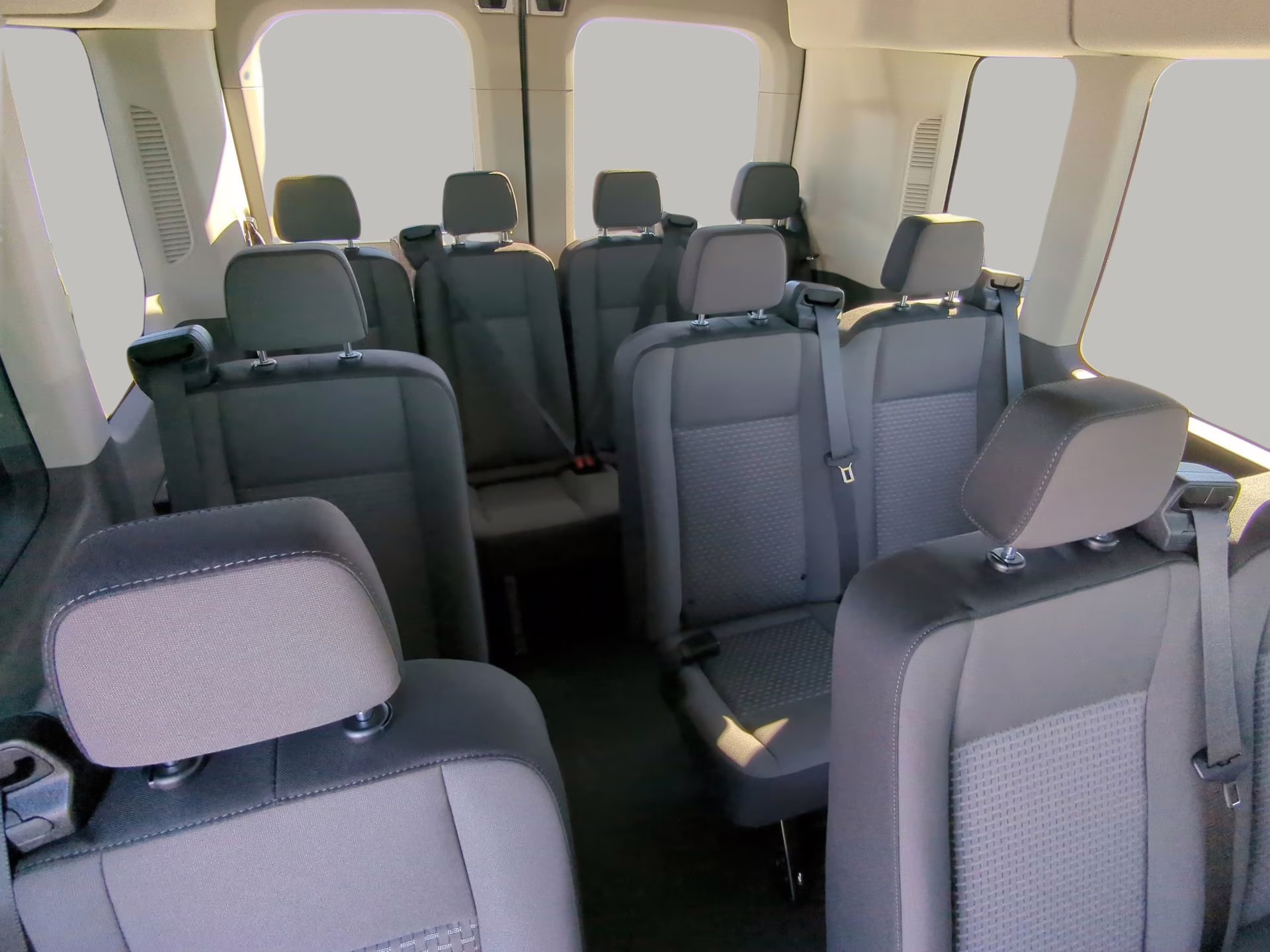 2026 Oxford White Ford Transit Passenger Wagon XL RWD Van