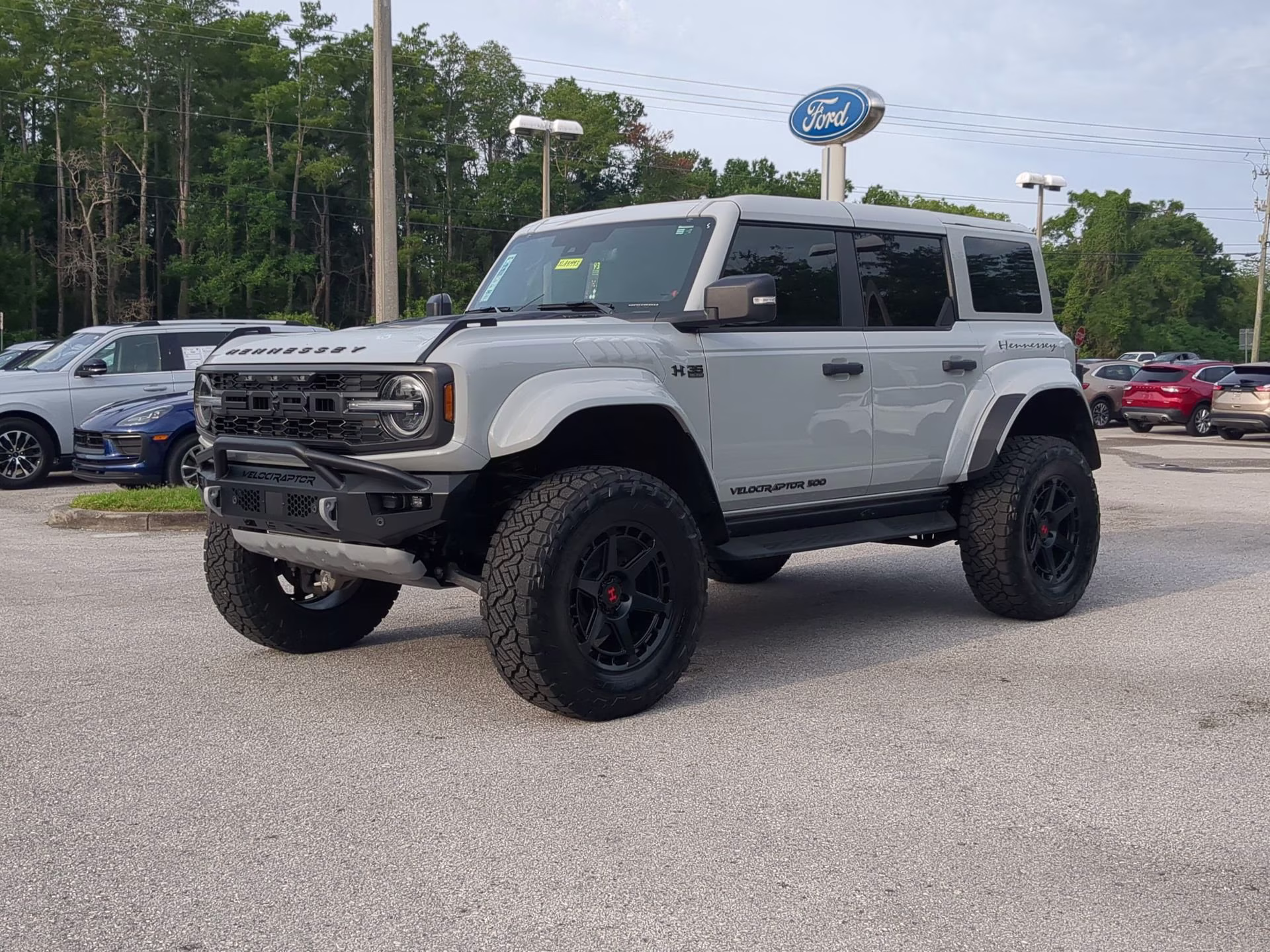 2026 Avalanche Gray Ford Bronco Raptor 4X4 Convertible