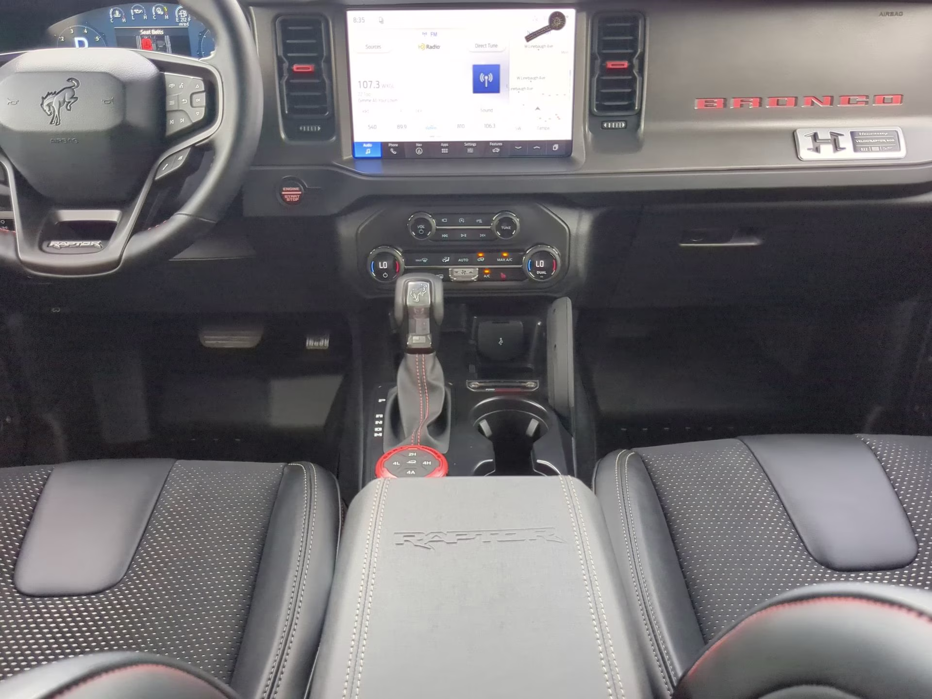 2026 Avalanche Gray Ford Bronco Raptor 4X4 Convertible