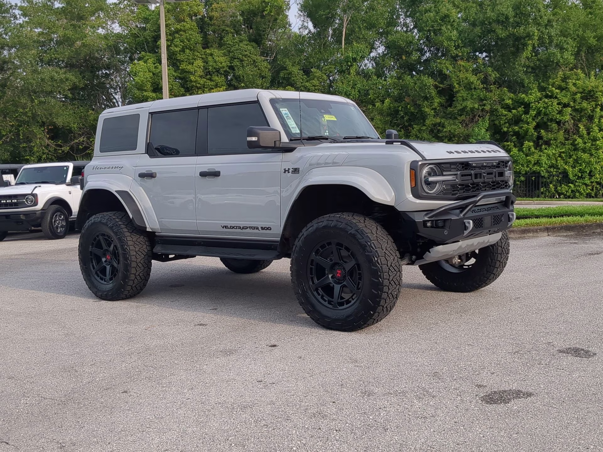 2026 Avalanche Gray Ford Bronco Raptor 4X4 Convertible