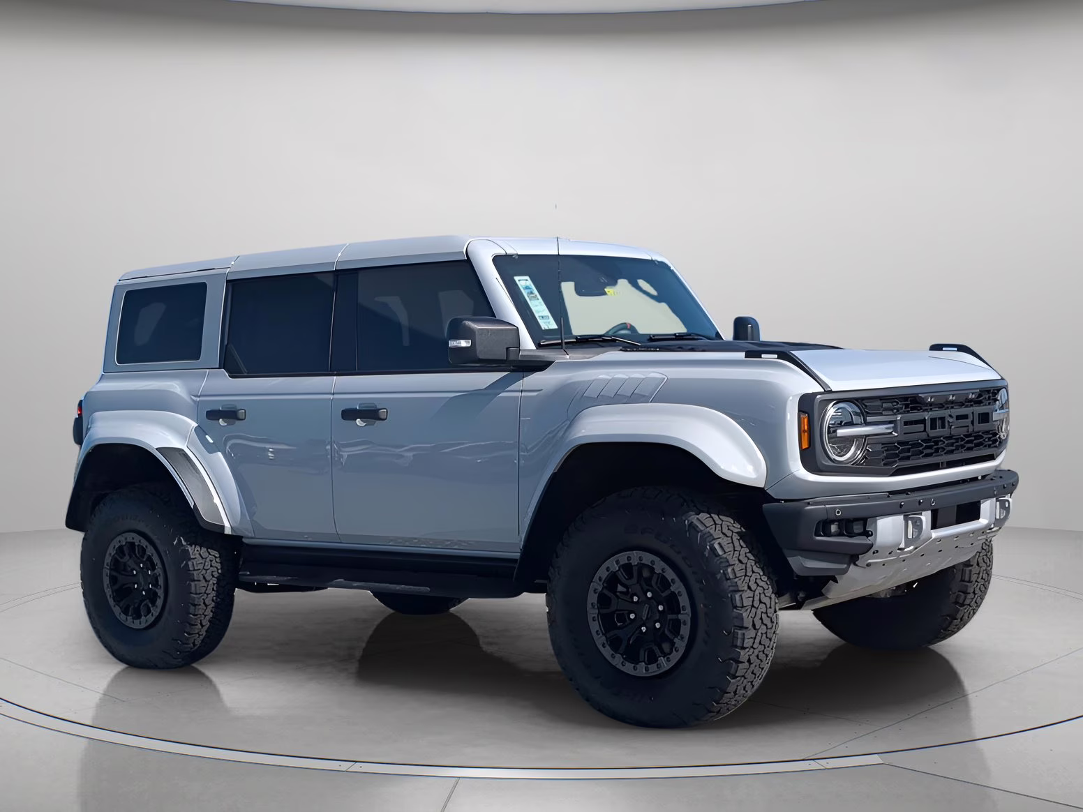 2026 Avalanche Gray Ford Bronco Raptor 4X4 Convertible