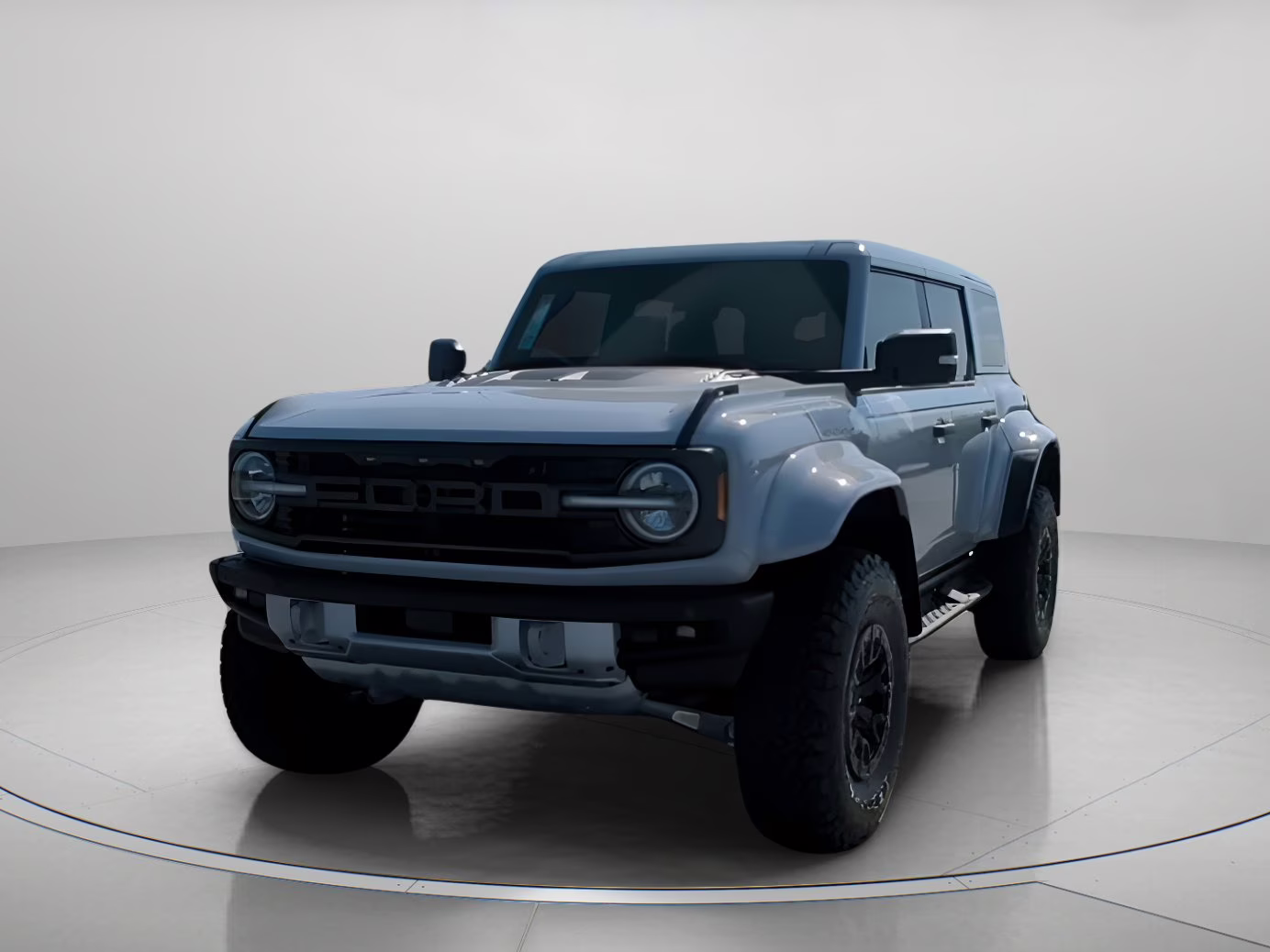 2026 Avalanche Gray Ford Bronco Raptor 4X4 Convertible