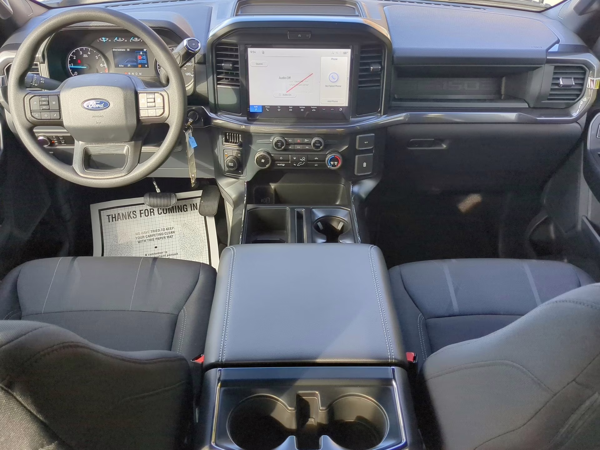 2026 Agate Black Metallic Ford F-150 STX Crew Cab Pickup 4X4 Truck