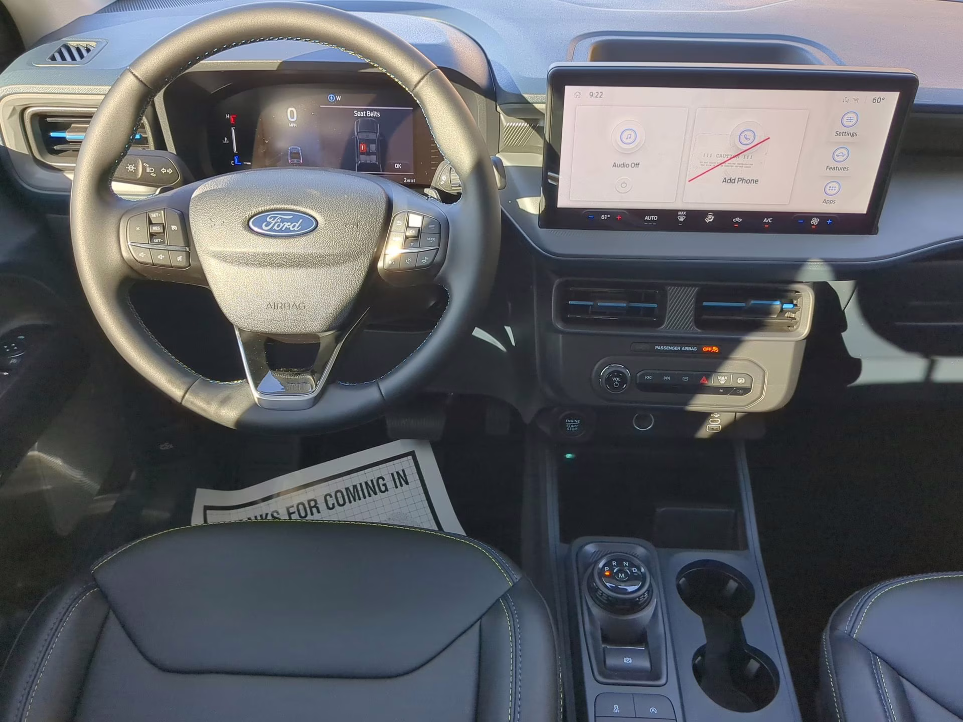 2026 Carbonized Gray Metallic Ford Maverick Lobo Standard Crew Cab Pickup AWD Truck