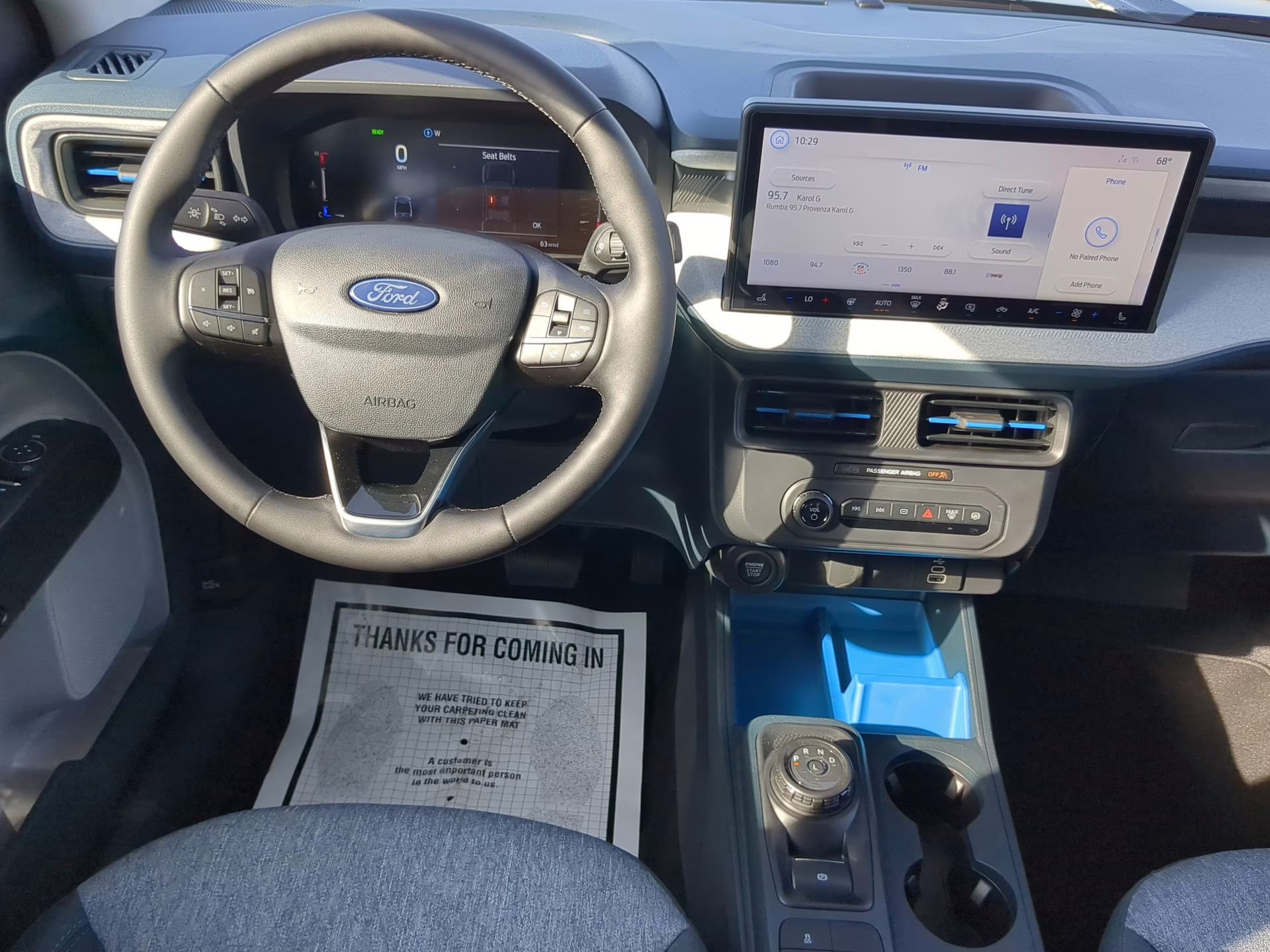 2026 Shadow Black Ford Maverick XLT Crew Cab Pickup FWD Truck