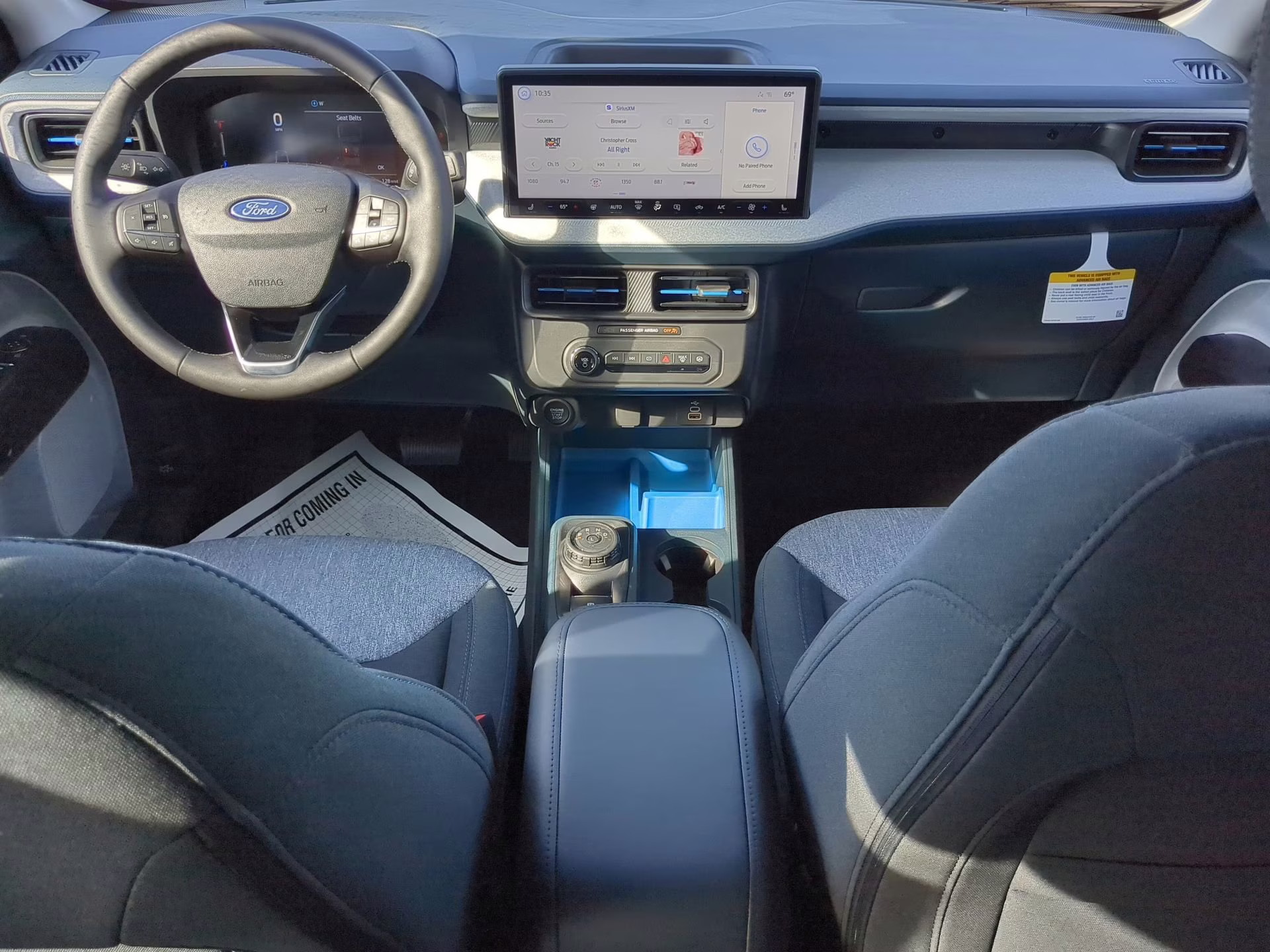 2026 Oxford White Ford Maverick XLT Crew Cab Pickup FWD Truck