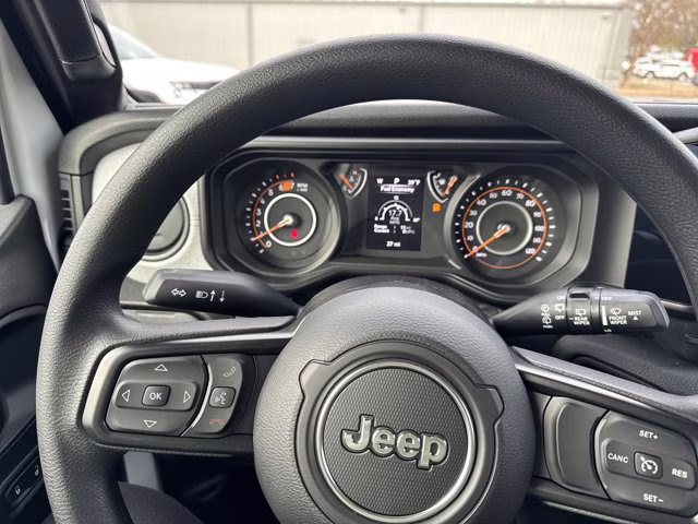 2026 Bright White Clearcoat Jeep Wrangler Sport 4X4 Convertible