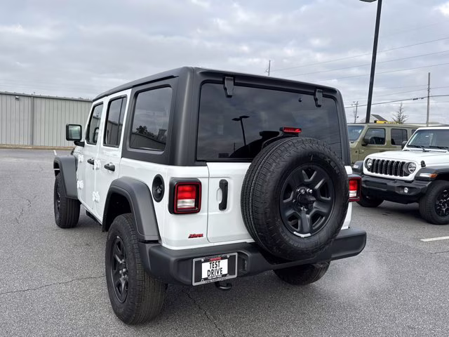 2026 Bright White Clearcoat Jeep Wrangler Sport 4X4 Convertible