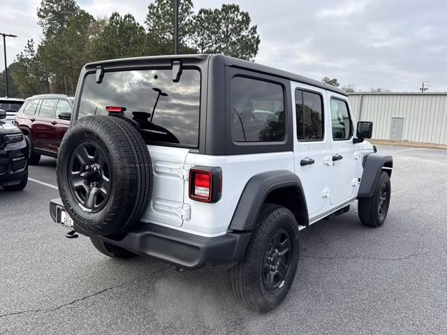 2026 Bright White Clearcoat Jeep Wrangler Sport 4X4 Convertible