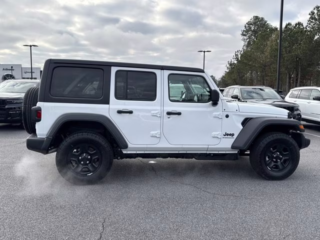 2026 Bright White Clearcoat Jeep Wrangler Sport 4X4 Convertible
