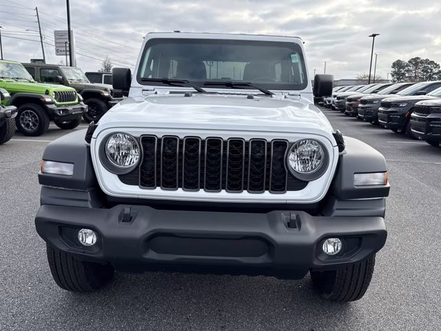 2026 Bright White Clearcoat Jeep Wrangler Sport 4X4 Convertible